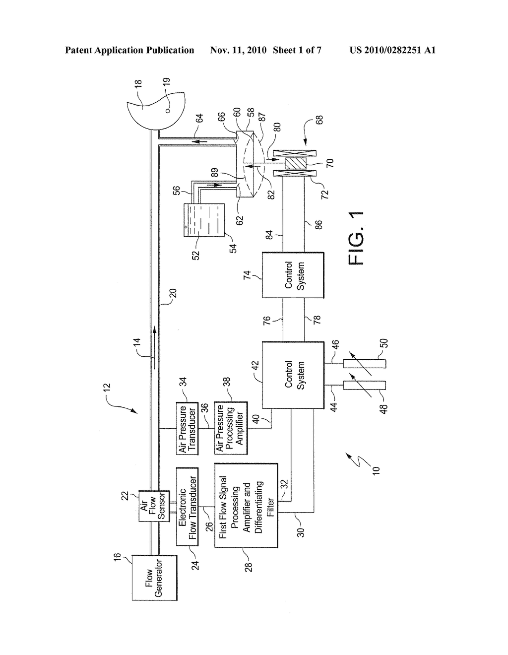 METHOD AND APPARATUS FOR SUBSTANCE DELIVERY IN SYSTEM FOR SUPPLYING BREATHABLE GAS - diagram, schematic, and image 02