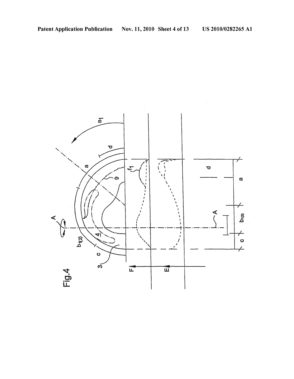 SEALING LIP DEVICE FOR A BREATHING MASK, A BREATHING MASK AND A METHOD AND A MOLD FOR PRODUCING SAME - diagram, schematic, and image 05