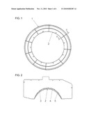 TIRE VULCANIZING MOLD AND TIRE PRODUCED WITH THE TIRE VULCANIZING MOLD diagram and image