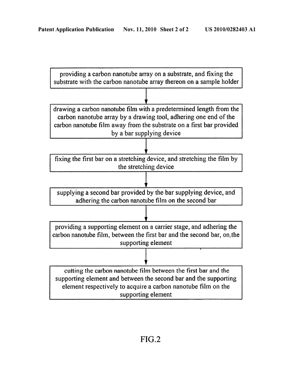 APPARATUS AND METHOD FOR MAKING CARBON NANOTUBE FILM - diagram, schematic, and image 03