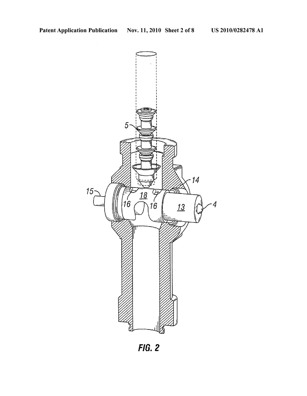 Activation-Device Launcher For A Cementing Head - diagram, schematic, and image 03