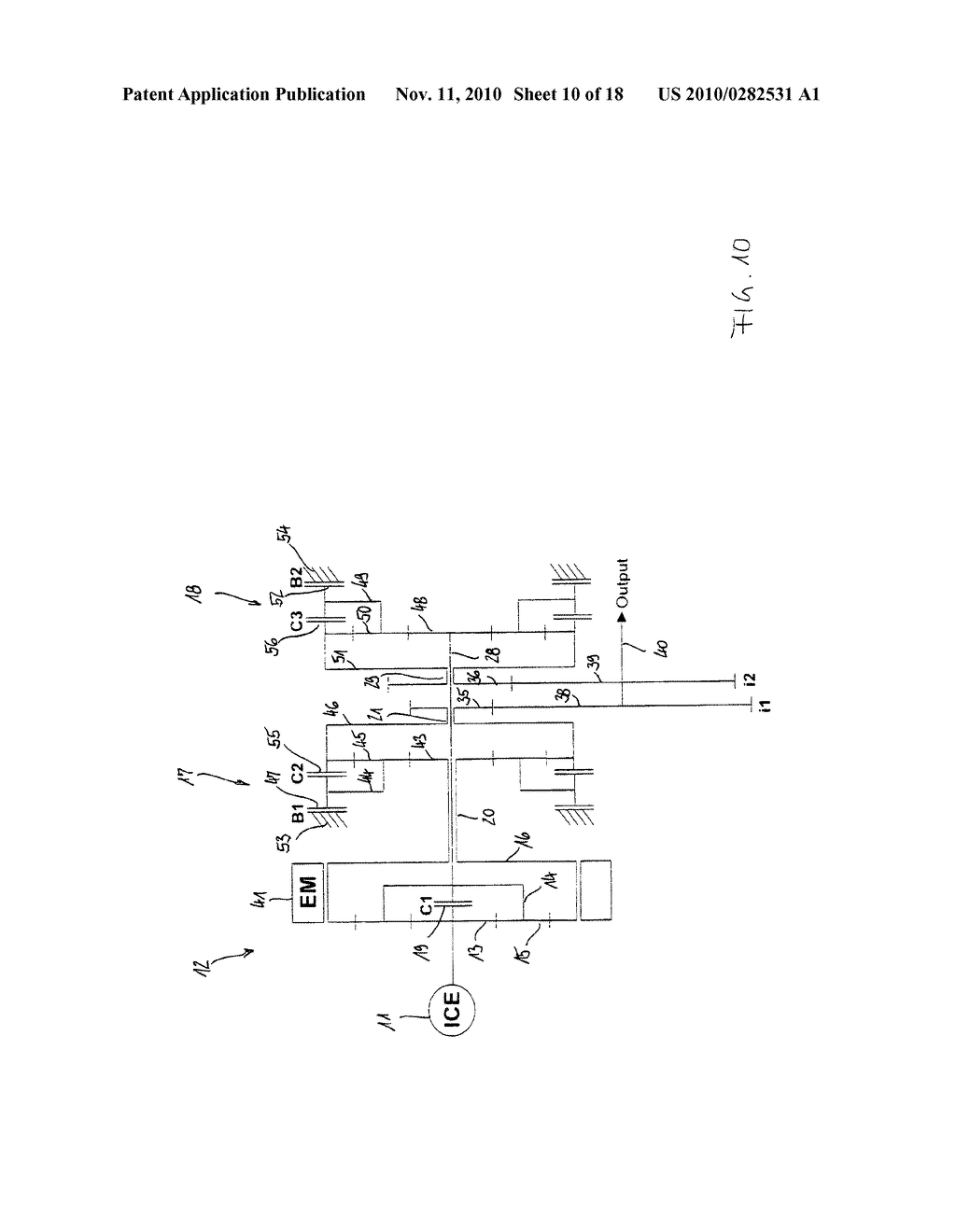 DRIVE SYSTEM WITH AN 8-GEAR GEARBOX - diagram, schematic, and image 11