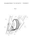 MOVING STAIRCASE WITH A DOUBLE STEP FLIGHT diagram and image