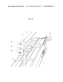 MOVING STAIRCASE WITH A DOUBLE STEP FLIGHT diagram and image