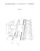 MOVING STAIRCASE WITH A DOUBLE STEP FLIGHT diagram and image