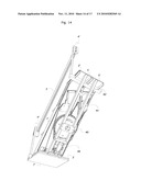 MOVING STAIRCASE WITH A DOUBLE STEP FLIGHT diagram and image