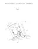 MOVING STAIRCASE WITH A DOUBLE STEP FLIGHT diagram and image