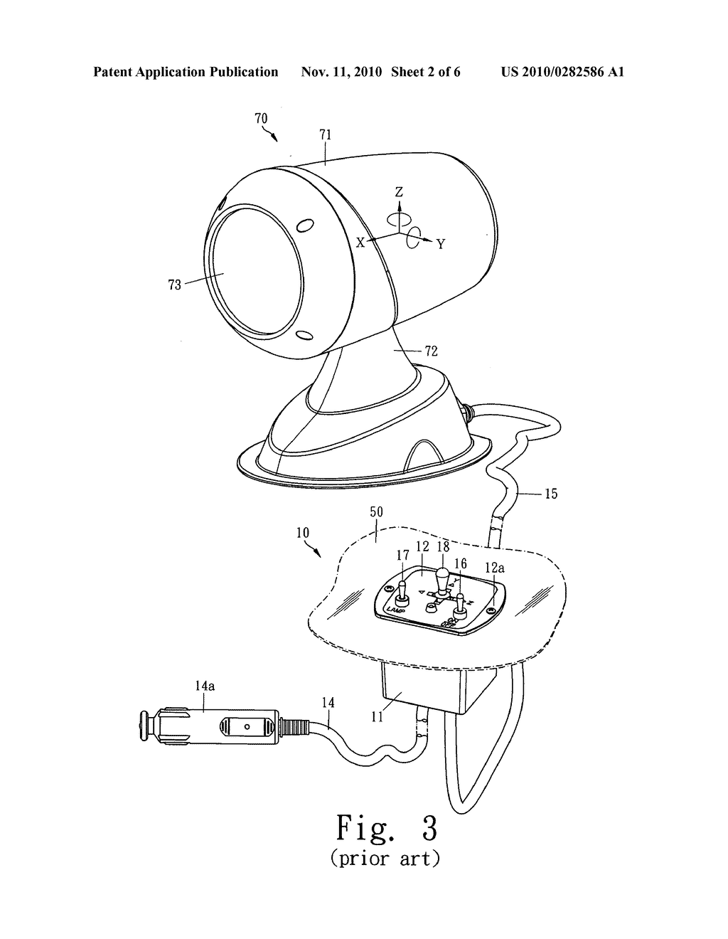 Snap-mounting type remote control switch with dual function of wired and wireless remote control - diagram, schematic, and image 03