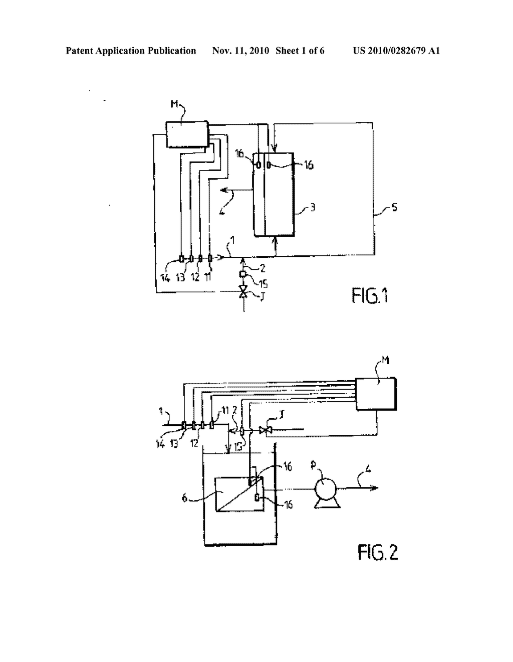 ADVANCED CONTROL METHOD FOR A MEMBRANE FILTRATION UNIT, AND DEVICE FOR IMPLEMENTING THE METHOD - diagram, schematic, and image 02