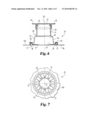 VENTED CLOSURE ASSEMBLY FOR A CONTAINER diagram and image