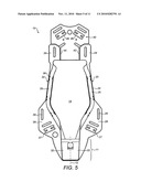 STRUCTURAL SUPPORT MEMBER FOR A HARNESS FOR BREATHING APPARATUS diagram and image