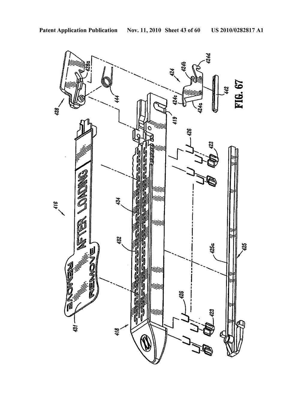 SURGICAL FASTENER APPLYING APPARATUS - diagram, schematic, and image 44