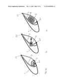 System for Reducing Aerodynamic Noise at a Supplementary Wing of an Aircraft diagram and image