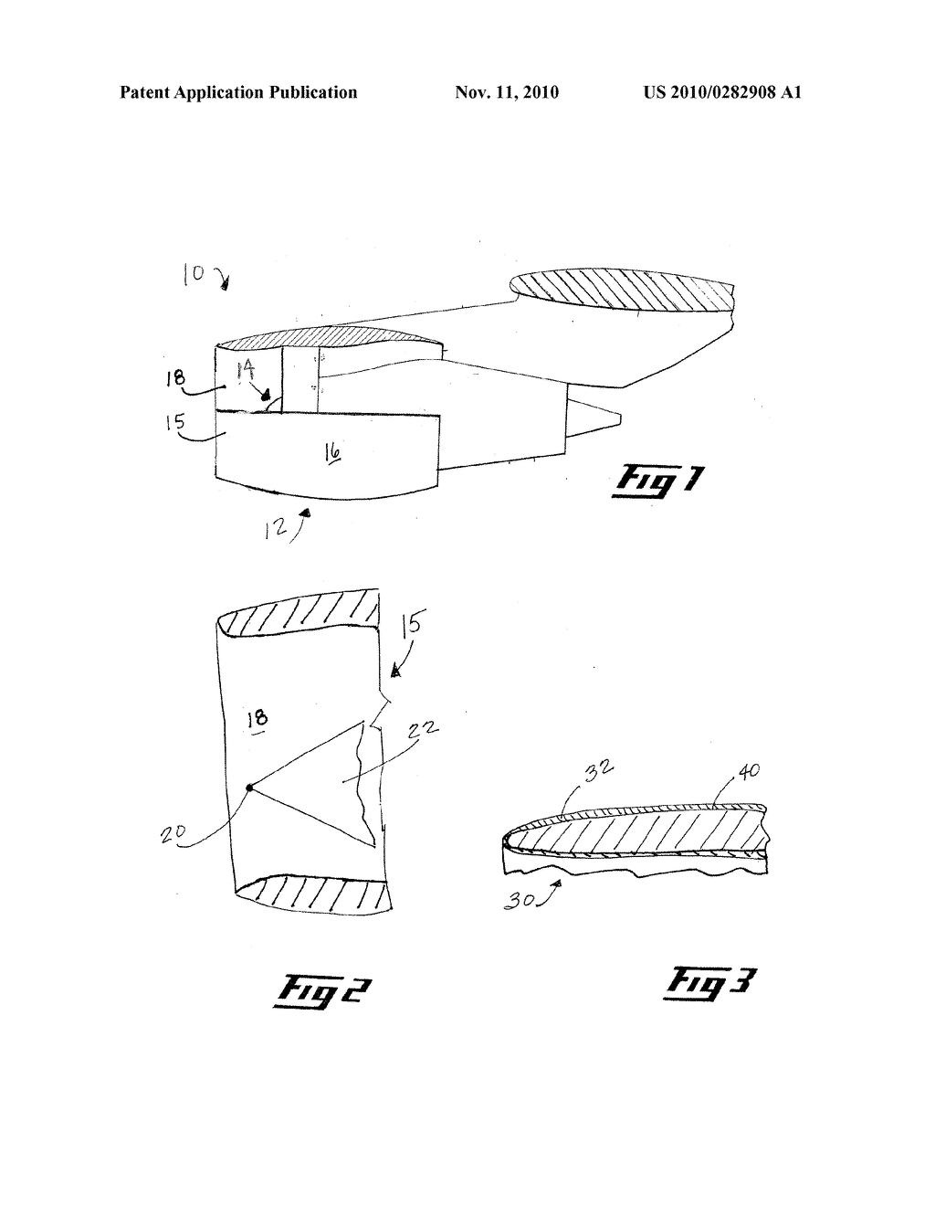 Methods for Reducing Laminar Flow Disturbances on Aerodynamic Surfaces and Articles having Self-Cleaning Aerodynamic Surfaces - diagram, schematic, and image 02