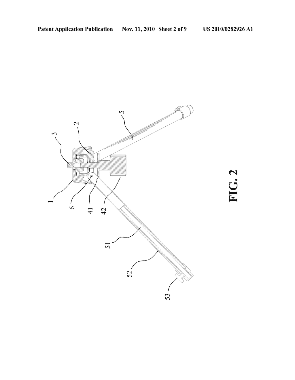 CONTINUOUSLY ANGLE-ADJUSTABLE MULTIFUNCTION TRIPOD - diagram, schematic, and image 03