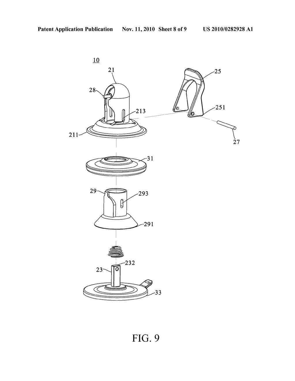 HOLDER AND SUCKER THEREOF - diagram, schematic, and image 09