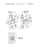 ADJUSTABLE WALL CUPBOARD HOLDER GROUP FOR ANCHORING A CUPBOARD TO THE WALL diagram and image