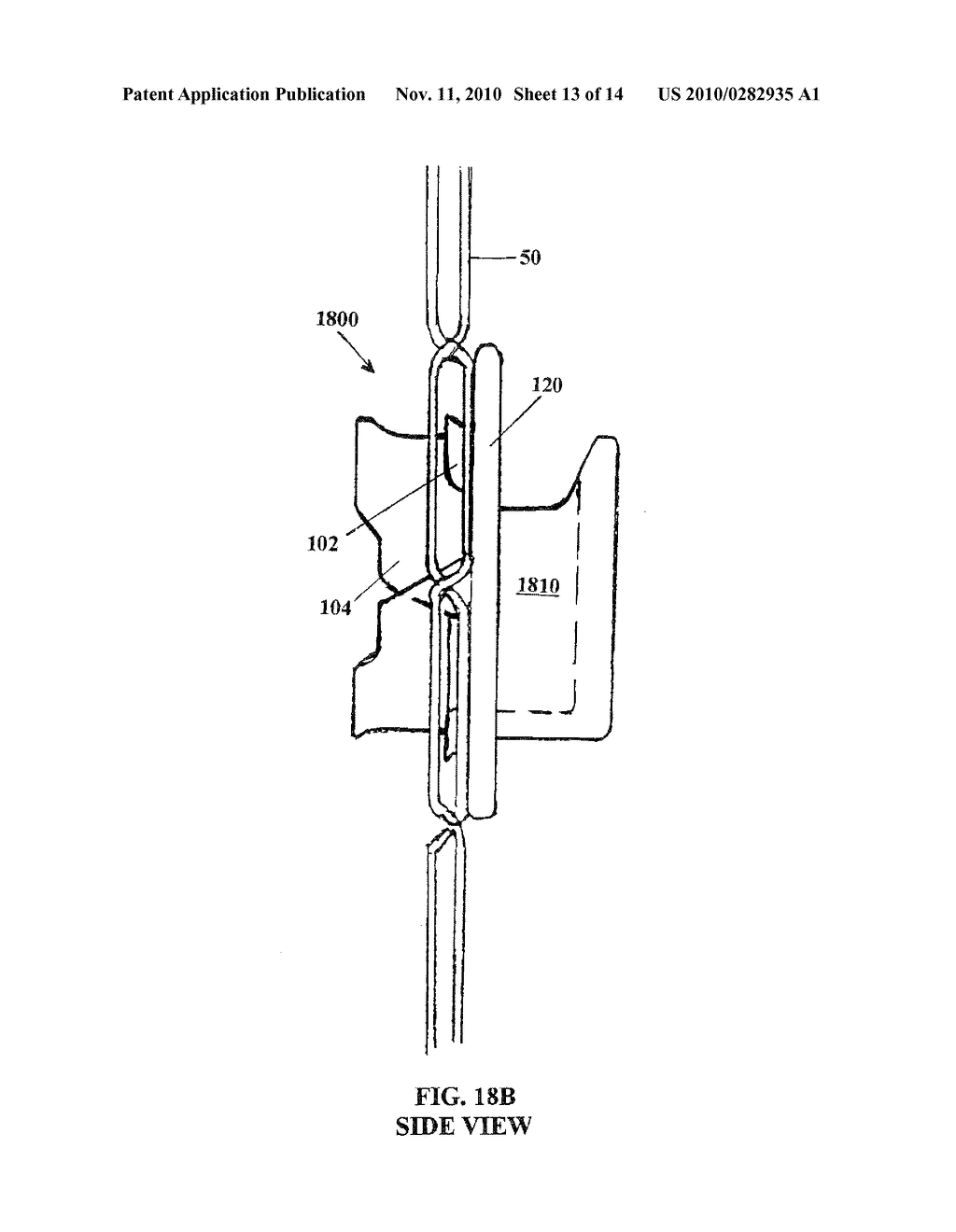 Holder for Attachment to Chain Link Fence - diagram, schematic, and image 14