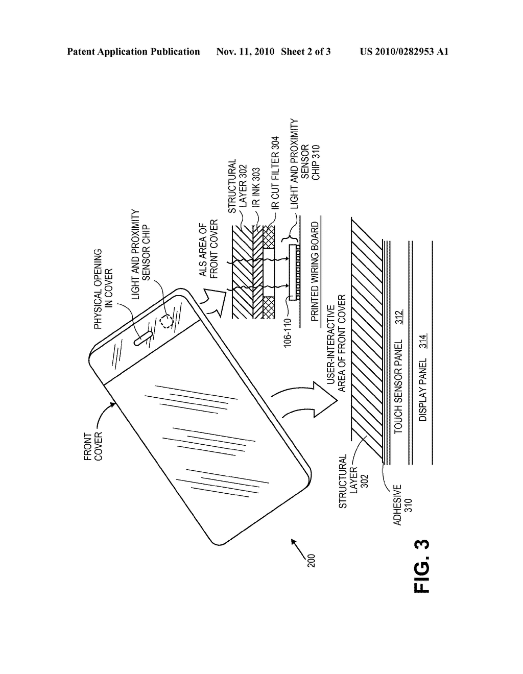 LIGHT SENSING DEVICE HAVING A COLOR SENSOR AND A CLEAR SENSOR FOR INFRARED REJECTION - diagram, schematic, and image 03