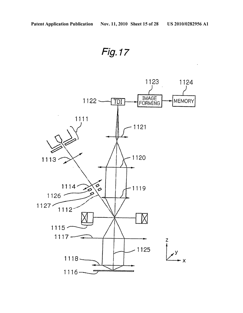 XY-COORDINATE COMPENSATION APPARATUS AND METHOD IN SAMPLE PATTERN INSPECTION APPARATUS - diagram, schematic, and image 16