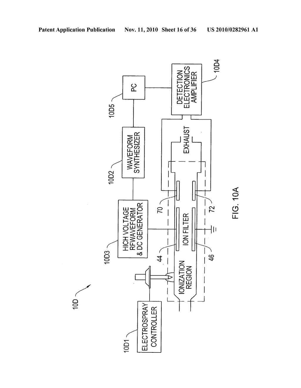 Differential mobility spectrometer pre-filter assembly for a mass spectrometer - diagram, schematic, and image 17