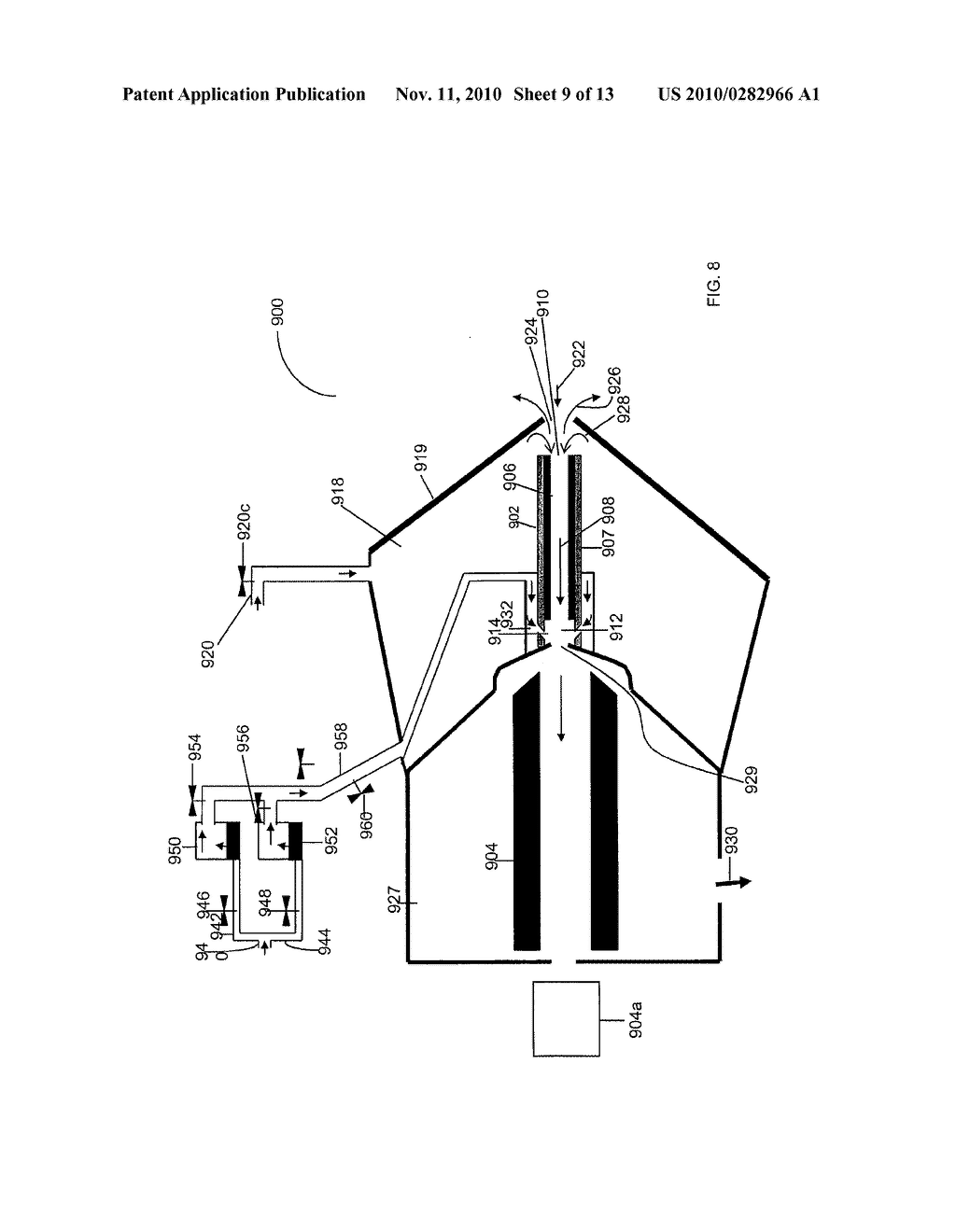 METHOD AND SYSTEM FOR VACUUM DRIVEN MASS SPECTROMETER INTERFACE WITH ADJUSTABLE RESOLUTION AND SELECTIVITY - diagram, schematic, and image 10