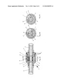 DEVICE FOR THROTTLING THE FREE CROSS-SECTION OF A STEAM PIPE diagram and image