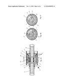 DEVICE FOR THROTTLING THE FREE CROSS-SECTION OF A STEAM PIPE diagram and image