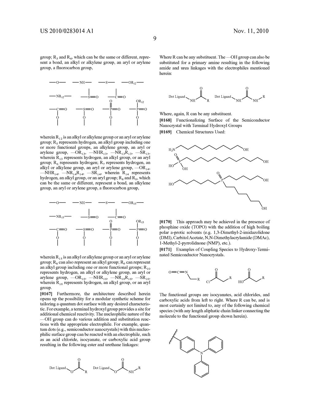 FUNCTIONALIZED NANOPARTICLES AND METHOD - diagram, schematic, and image 14