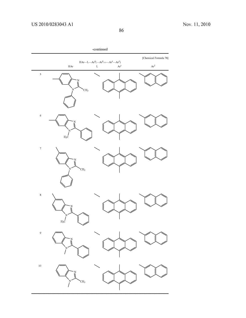 ORGANIC EL ELEMENT - diagram, schematic, and image 88