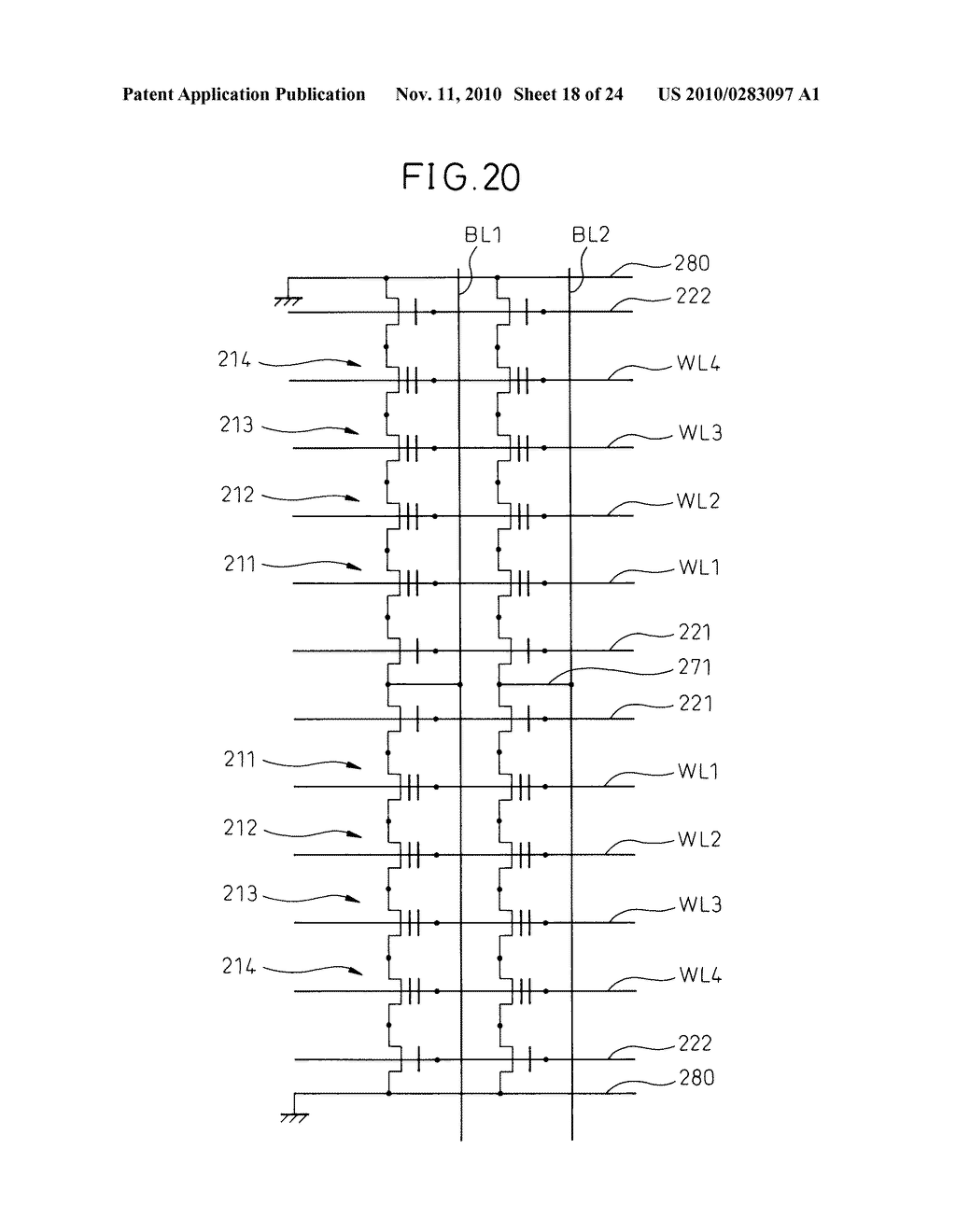 MOS SEMICONDUCTOR MEMORY DEVICE - diagram, schematic, and image 19