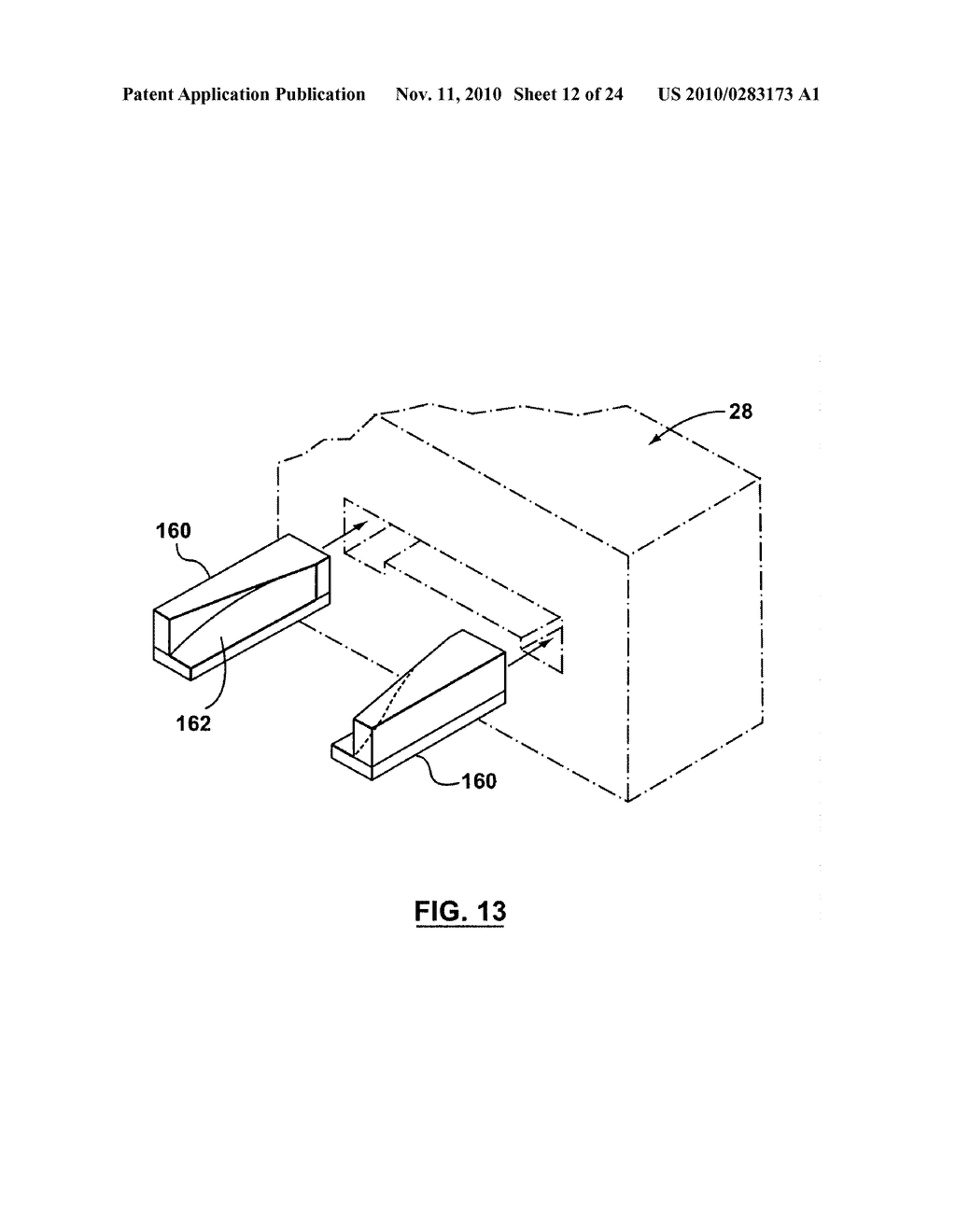 METHOD AND APPARATUS FOR EXTRUSION OF THERMOPLASTIC HANDRAIL - diagram, schematic, and image 13