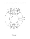 METHOD AND DEVICE FOR THE GENERATIVE PRODUCTION OF A SHAPED BODY HAVING NON-PLANAR LAYERS diagram and image