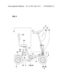 BICYCLE WITH TWO FRONT WHEELS diagram and image