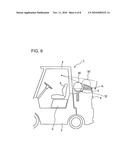 FUEL TANK MOUNTING DEVICE AND AN INDUSTRIAL USE VEHICLE THEREWITH diagram and image