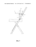 FOLDABLE CHAIR WITH RETRACTABLE ARMRESTS diagram and image