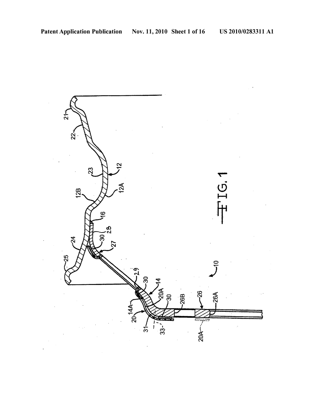 VEHICLE WHEEL COVER RETENTION SYSTEM AND METHOD FOR PRODUCING SAME - diagram, schematic, and image 02