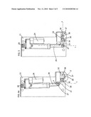 Apparatus for opening a door of a climatic test cabinet, an incubator, an environmental simulation chamber or a freezer or the like diagram and image