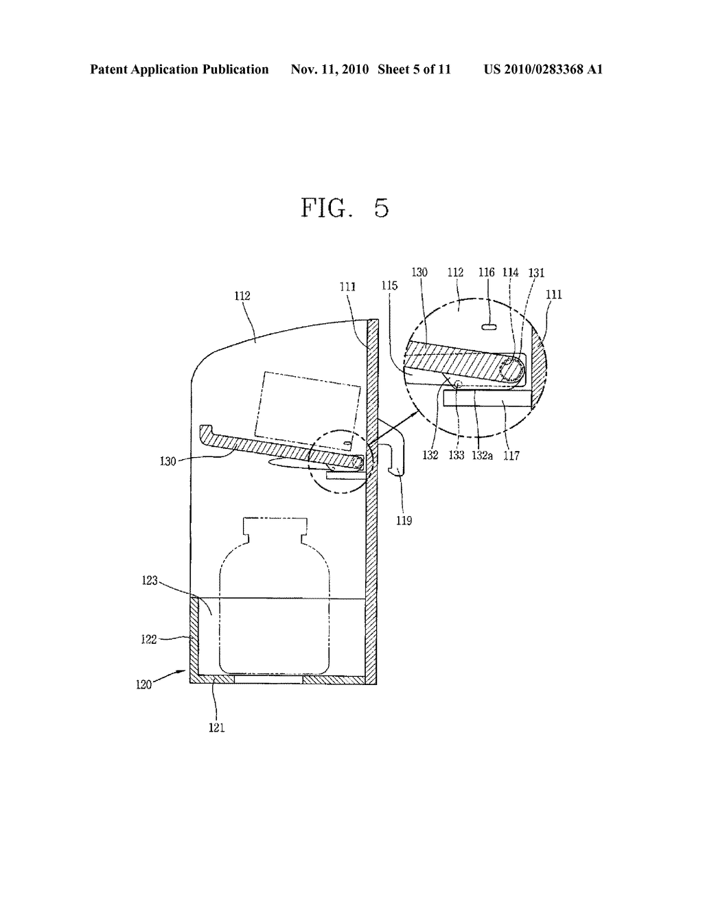 KEEPING DEVICE FOR REFRIGERATOR AND REFRIGERATOR HAVING THE SAME - diagram, schematic, and image 06