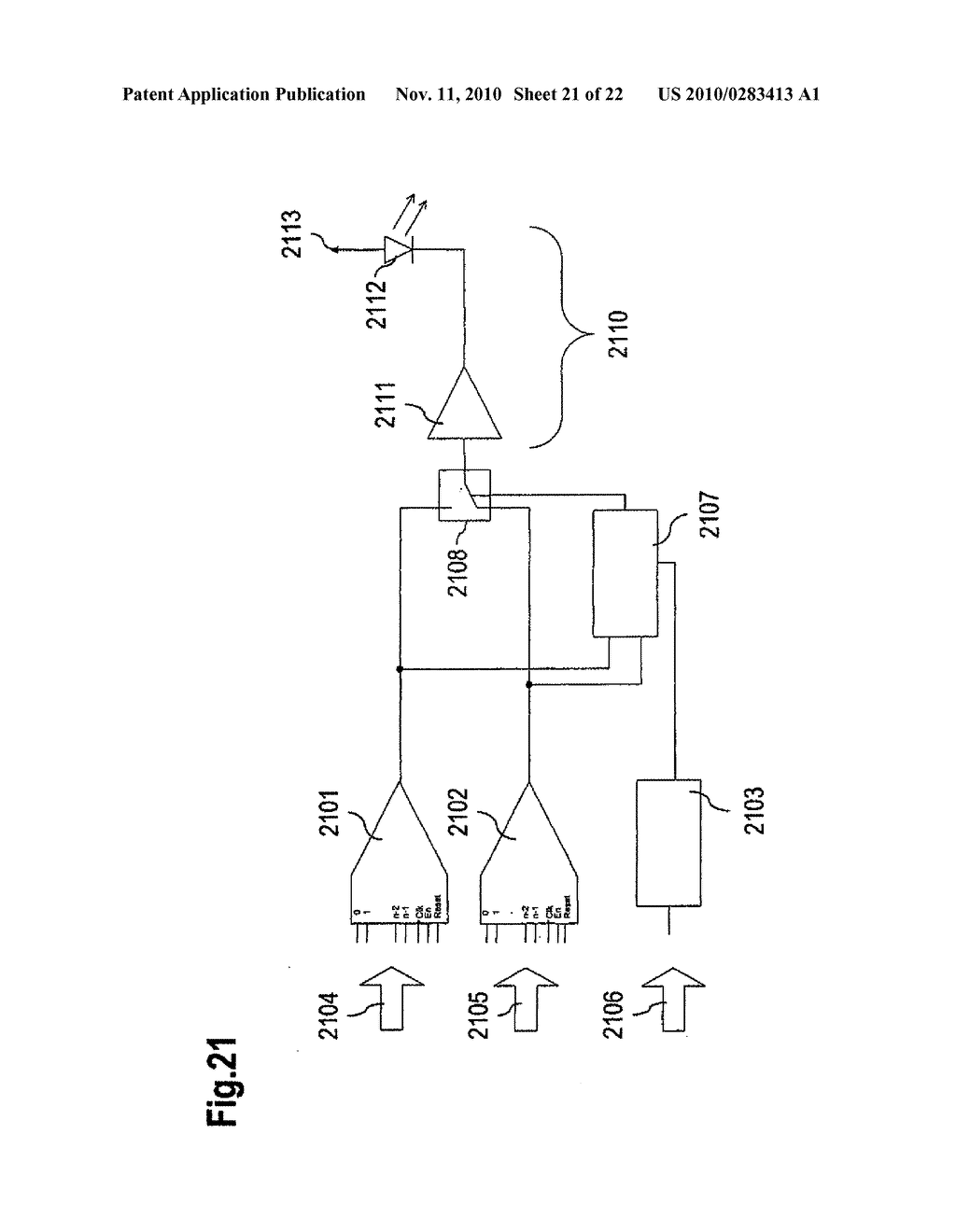 METHOD AND DEVICE FOR PROJECTING AT LEAST ONE LIGHT BEAM - diagram, schematic, and image 22