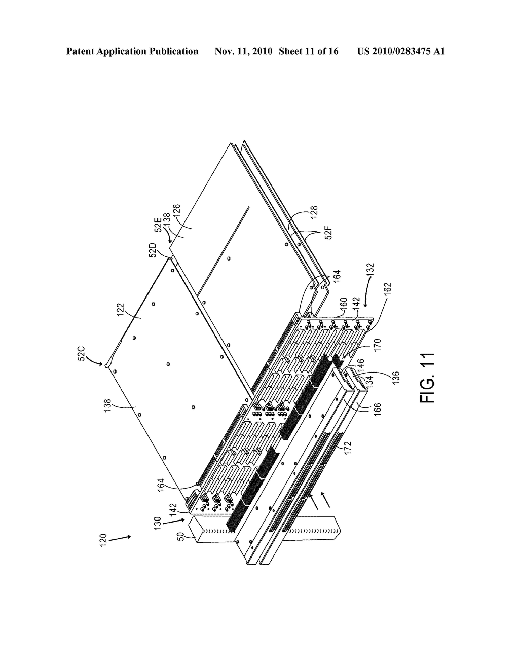 SEPARATE TEST ELECTRONICS AND BLOWER MODULES IN AN APPARATUS FOR TESTING AN INTEGRATED CIRCUIT - diagram, schematic, and image 12