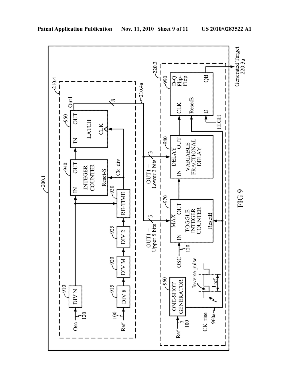 ALL-DIGITAL SELECTABLE DUTY CYCLE GENERATION - diagram, schematic, and image 10