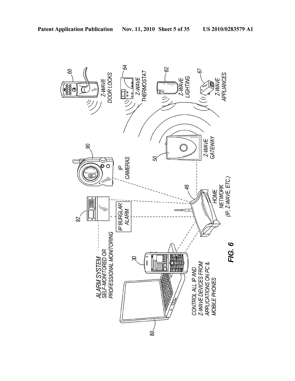 METHOD AND SYSTEM FOR REMOTELY CONTROLLING ACCESS TO AN ACCESS POINT - diagram, schematic, and image 06