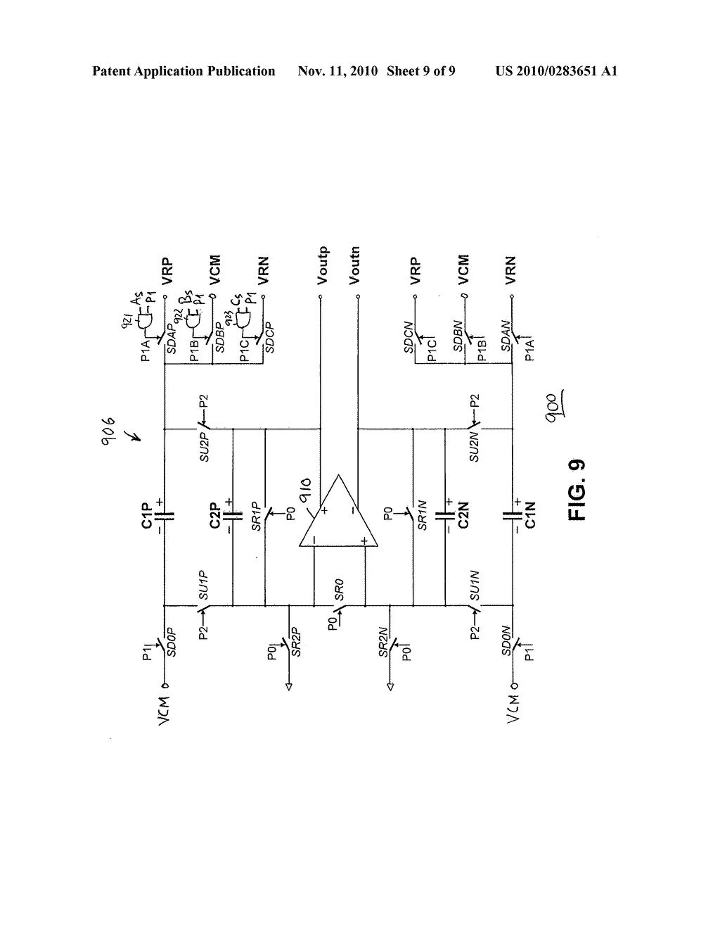 CYCLIC DIGITAL TO ANALOG CONVERTER - diagram, schematic, and image 10