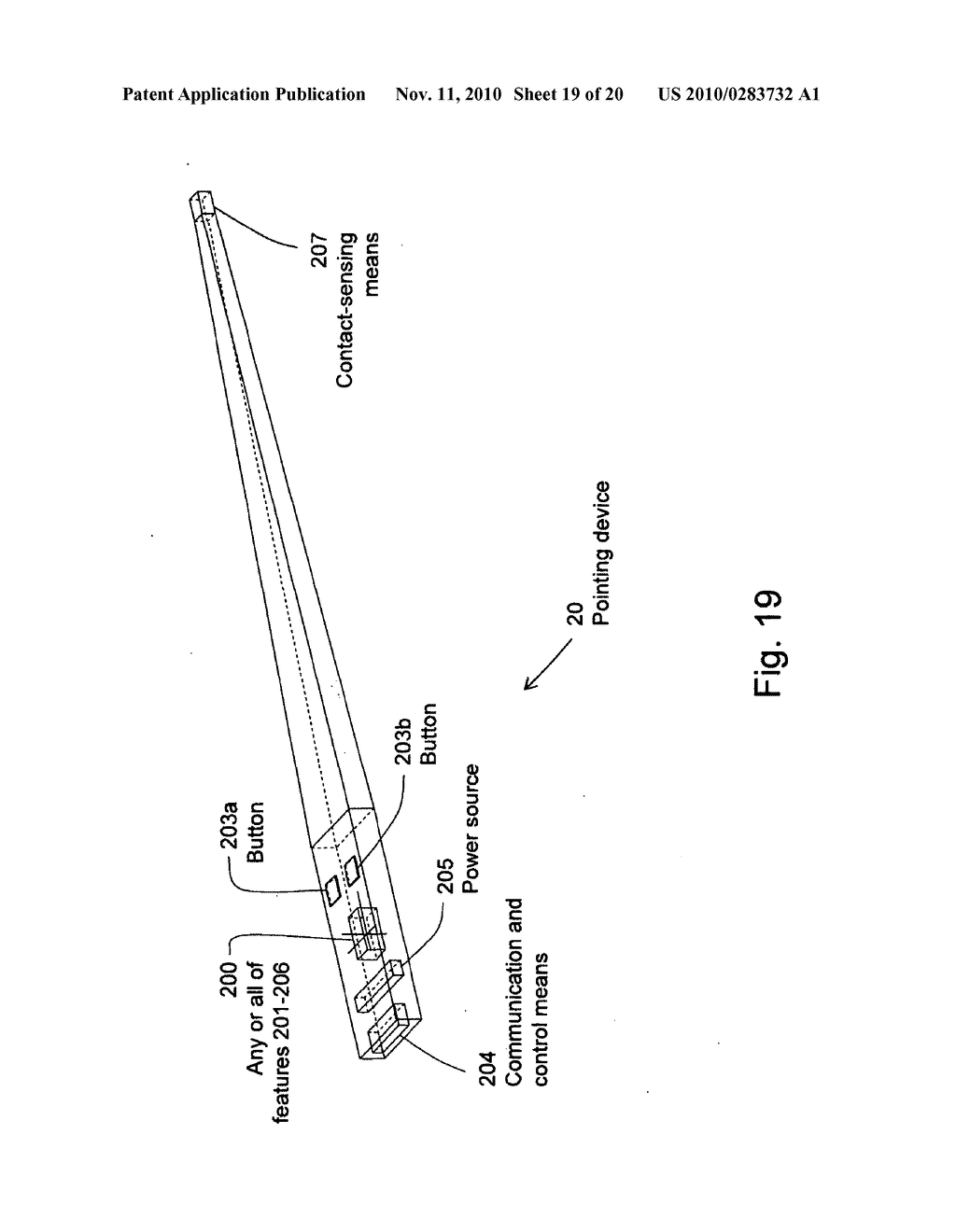 EASILY DEPLOYABLE INTERACTIVE DIRECT-POINTING SYSTEM AND PRESENTATION CONTROL SYSTEM AND CALIBRATION METHOD THEREFOR - diagram, schematic, and image 20