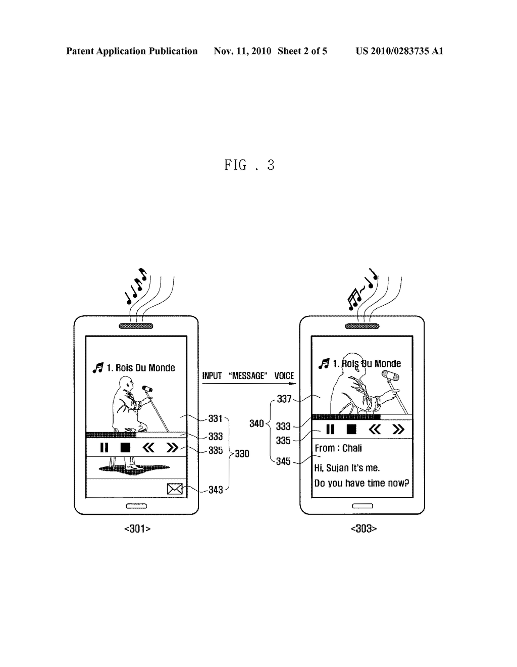 METHOD FOR ACTIVATING USER FUNCTIONS BY TYPES OF INPUT SIGNALS AND PORTABLE TERMINAL ADAPTED TO THE METHOD - diagram, schematic, and image 03