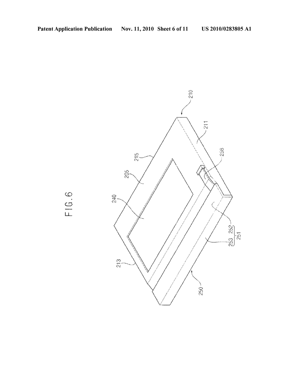 BACKLIGHT ASSEMBLY AND COVER FOR A COMPACT DISPLAY APPARATUS - diagram, schematic, and image 07