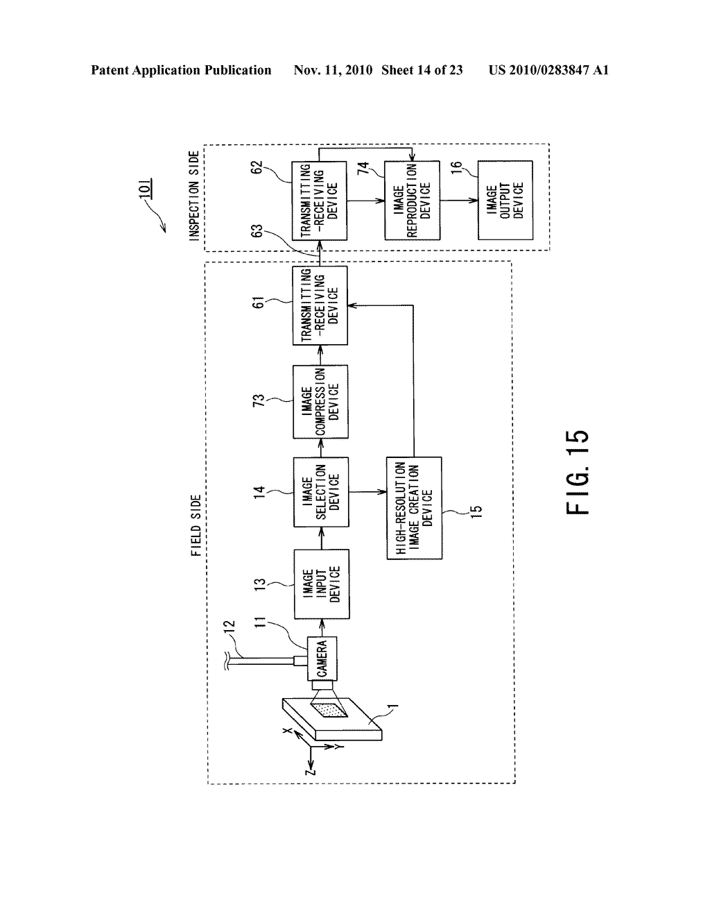 VISUAL INSPECTION APPARATUS AND VISUAL INSPECTION METHOD - diagram, schematic, and image 15