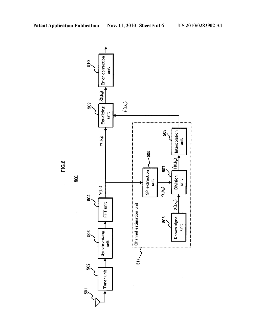 RECEIVING APPARATUS, RECEIVING METHOD, INTEGRATED CIRCUIT, DIGITAL TELEVISION RECEIVER, AND PROGRAM - diagram, schematic, and image 06
