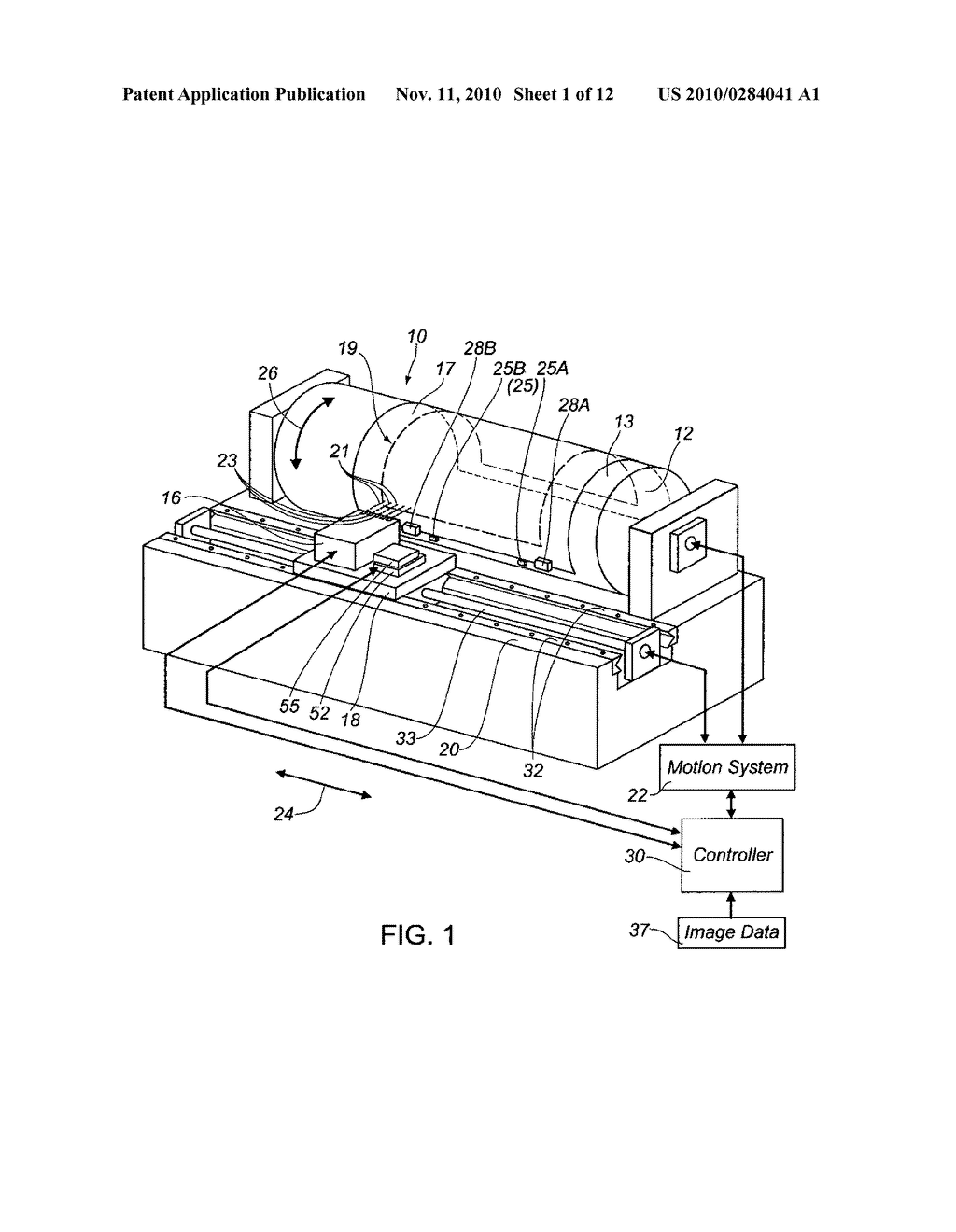  GEOMETRIC CORRECTION OF A RECORDING APPARATUS - diagram, schematic, and image 02